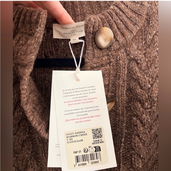 Sezane Andina Cardigan - Picture 2 of 5